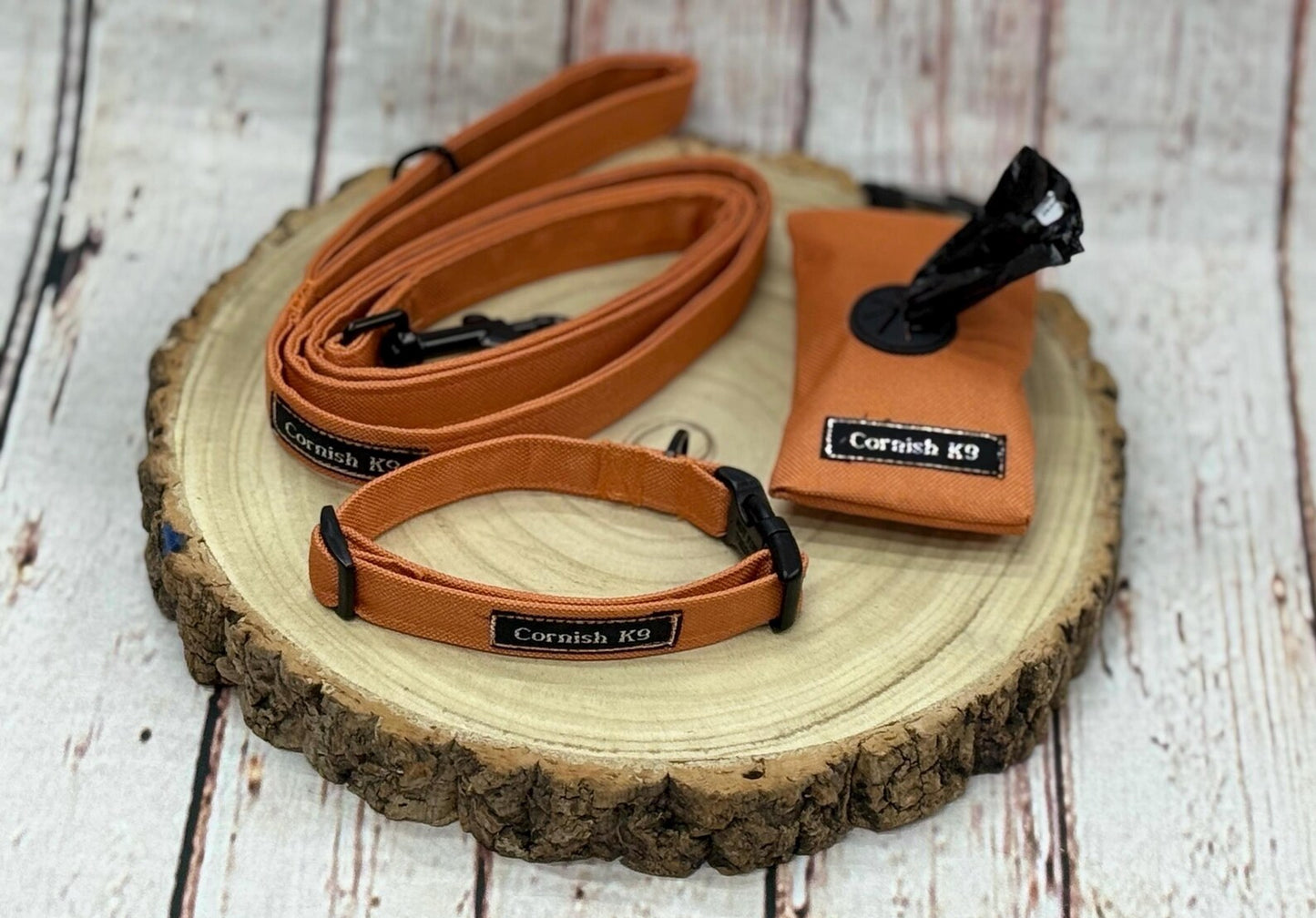 Waterproof Cordura Dog Collar & Lead Set | Adjustable, Durable & Handmade