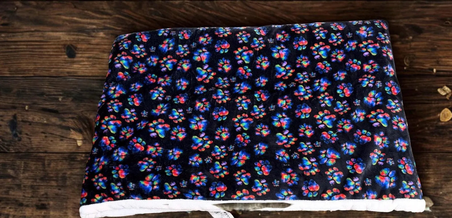Luxury Dog Snuggle Sack | Padded Fleece Burrow Bed for Dachshunds & Dogs