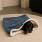 Luxury Dog Snuggle Sack | Padded Fleece Burrow Bed for Dachshunds & Dogs