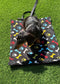 Fleece Dog Travel Mat | Waterproof Roll-Up Dog Settle Mat & Picnic Pad