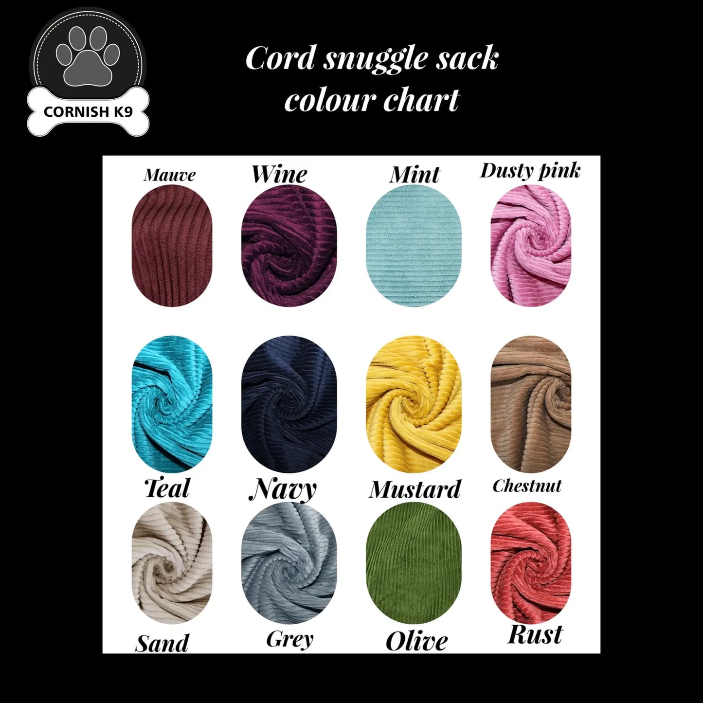 Corduroy Dog Snuggle Sack | Fleece Lined Burrow Bed for Dachshunds & Dogs