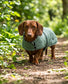 Dachshund Quilted Winter Coat | Warm Fleece Lined Dog Jacket
