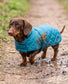 Dachshund Quilted Winter Coat | Warm Fleece Lined Dog Jacket