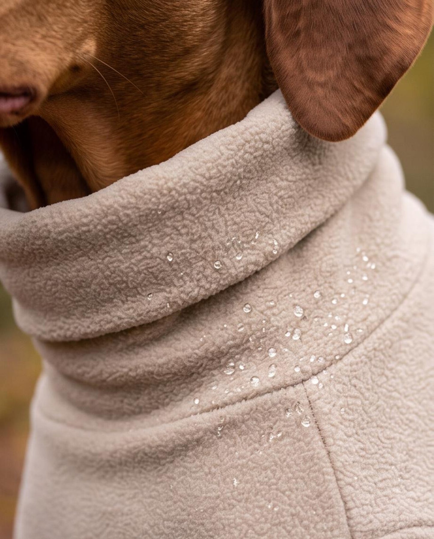 Dog Fleece Jumpsuit | Water & Mud Repellent Full Body Dog Onesie