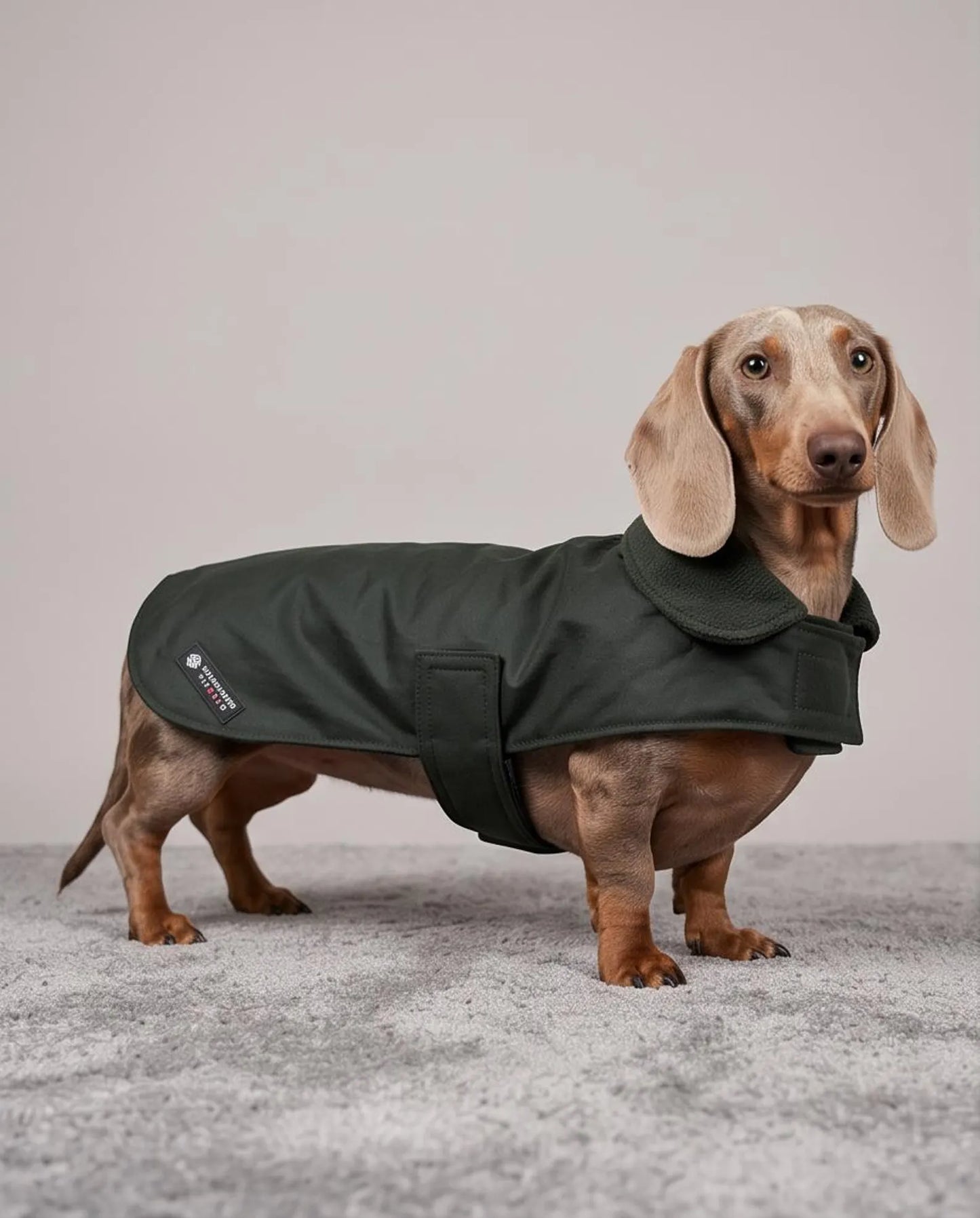Dachshund Wax Coat | Traditional Water Resistant Dog Jacket