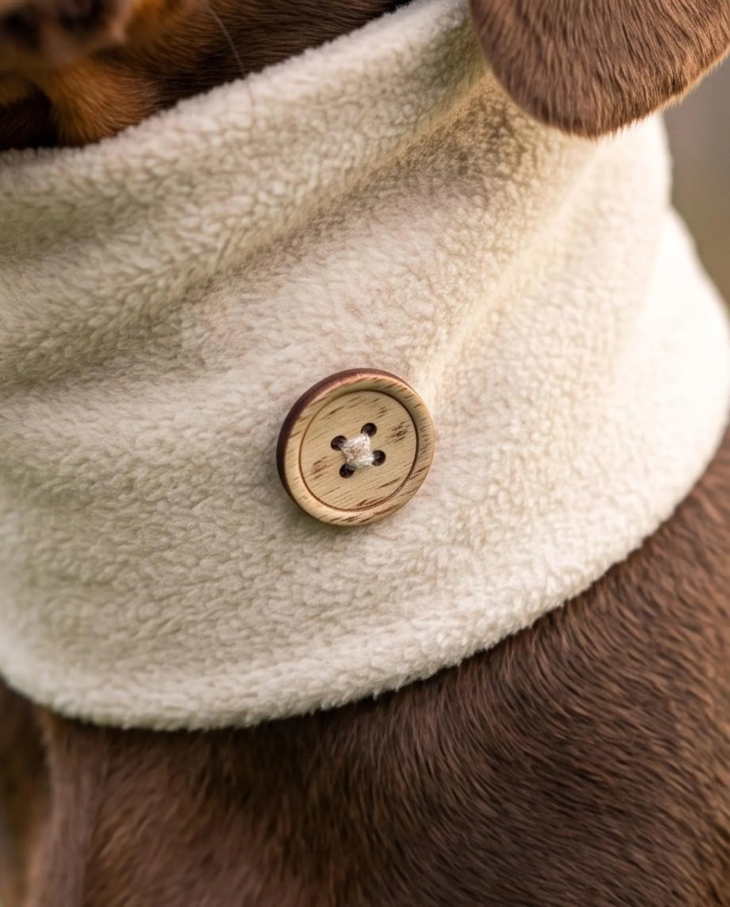 Dog Fleece Snood | Warm Neck Warmer for Dachshunds & Other Breeds
