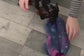 Dachshund Fleece Dog Jumper: Water Resistant Galaxy Print.